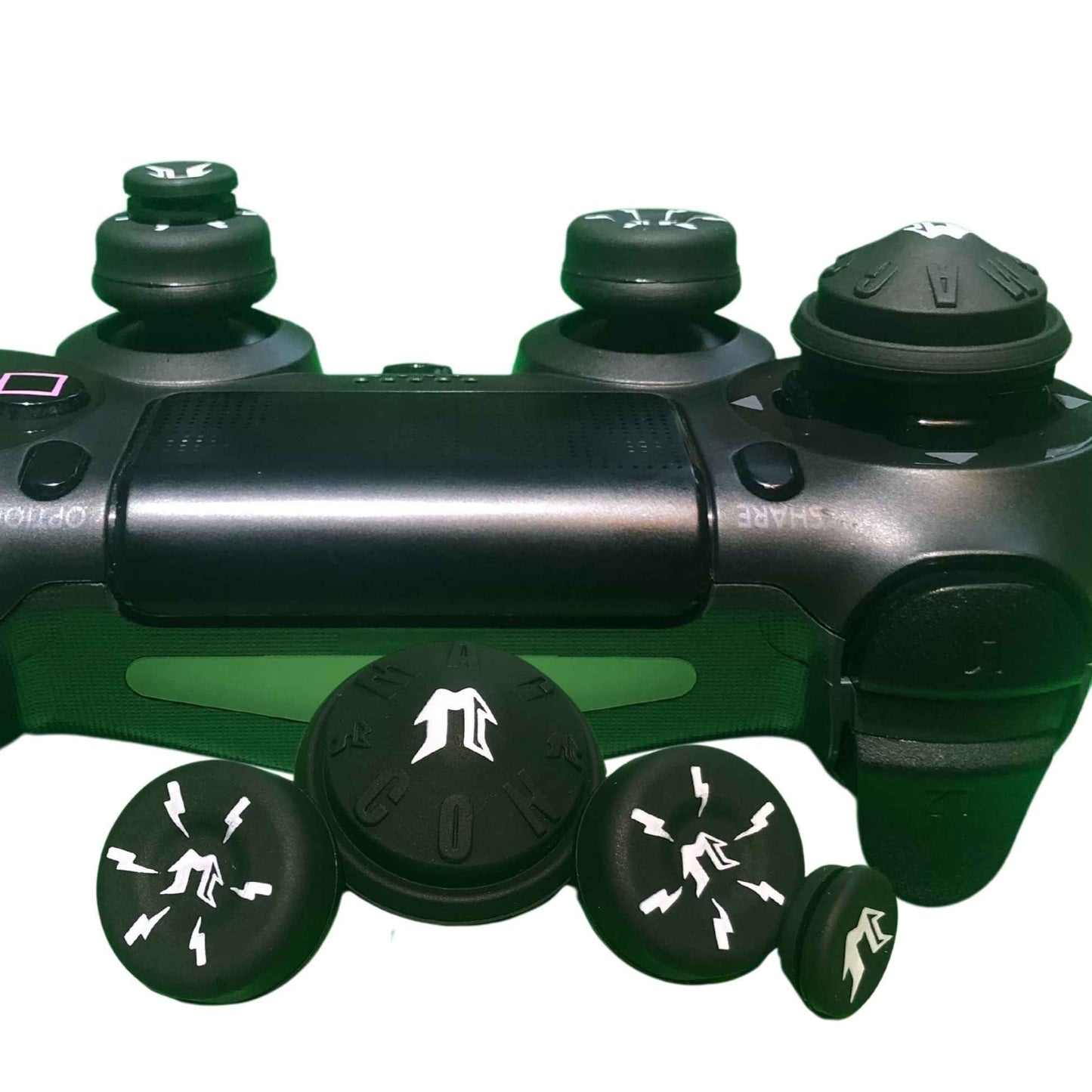 MagCon Gaming X4 Destruction Pad Kit | D-Pad Fight Stick | Performance Thumbstick Grips and Extension | For Xbox; PlayStation; Nintendo; PC; Handheld