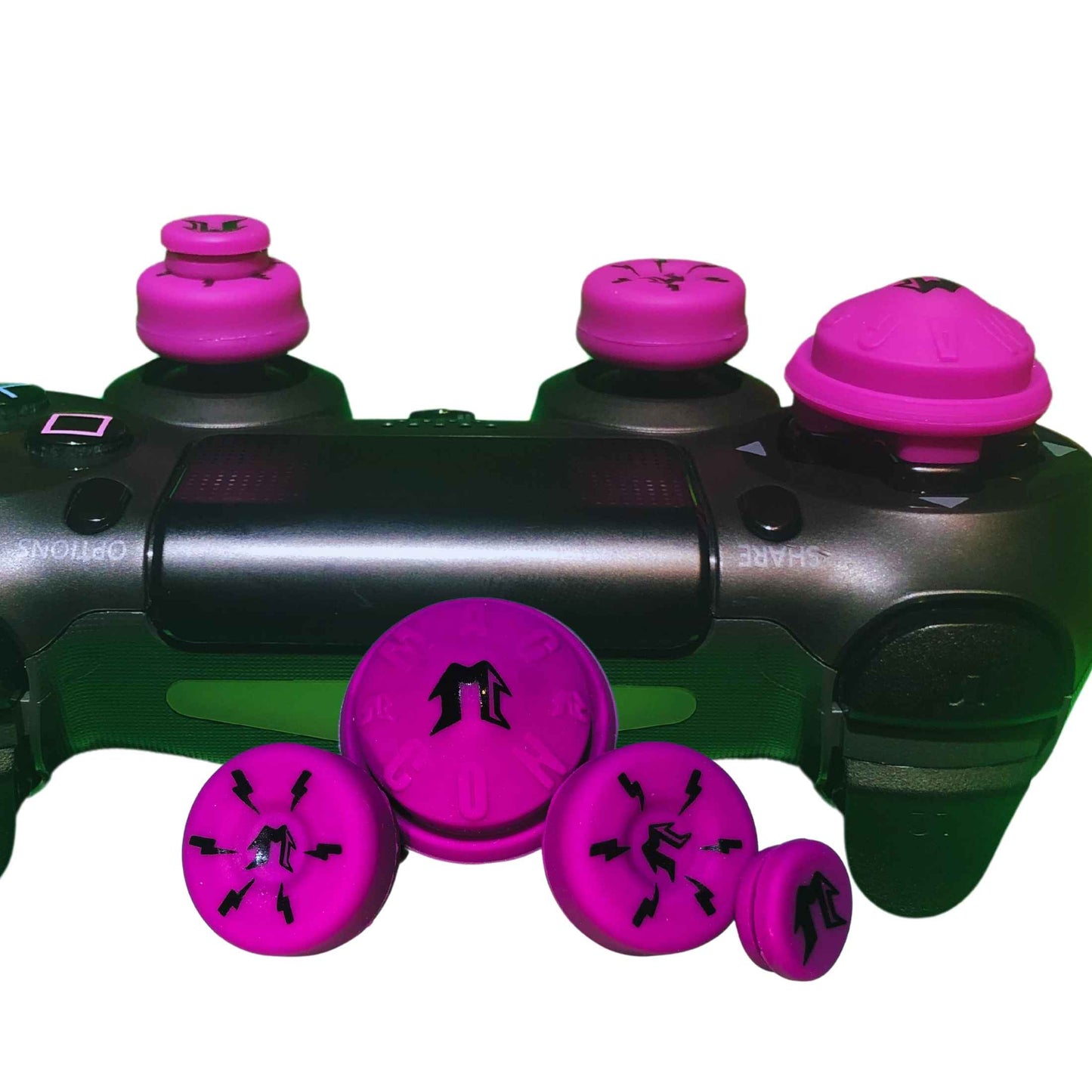 MagCon Gaming X4 Destruction Pad Kit | D-Pad Fight Stick | Performance Thumbstick Grips and Extension | For Xbox; PlayStation; Nintendo; PC; Handheld