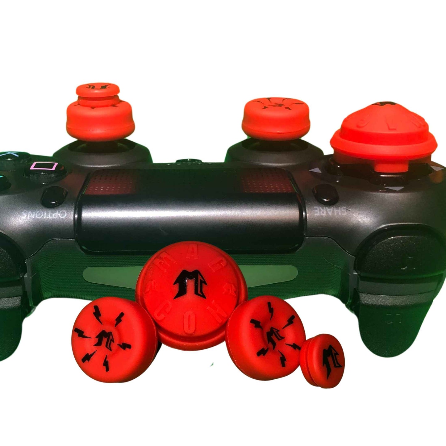 MagCon Gaming X4 Destruction Pad Kit | D-Pad Fight Stick | Performance Thumbstick Grips and Extension | For Xbox; PlayStation; Nintendo; PC; Handheld