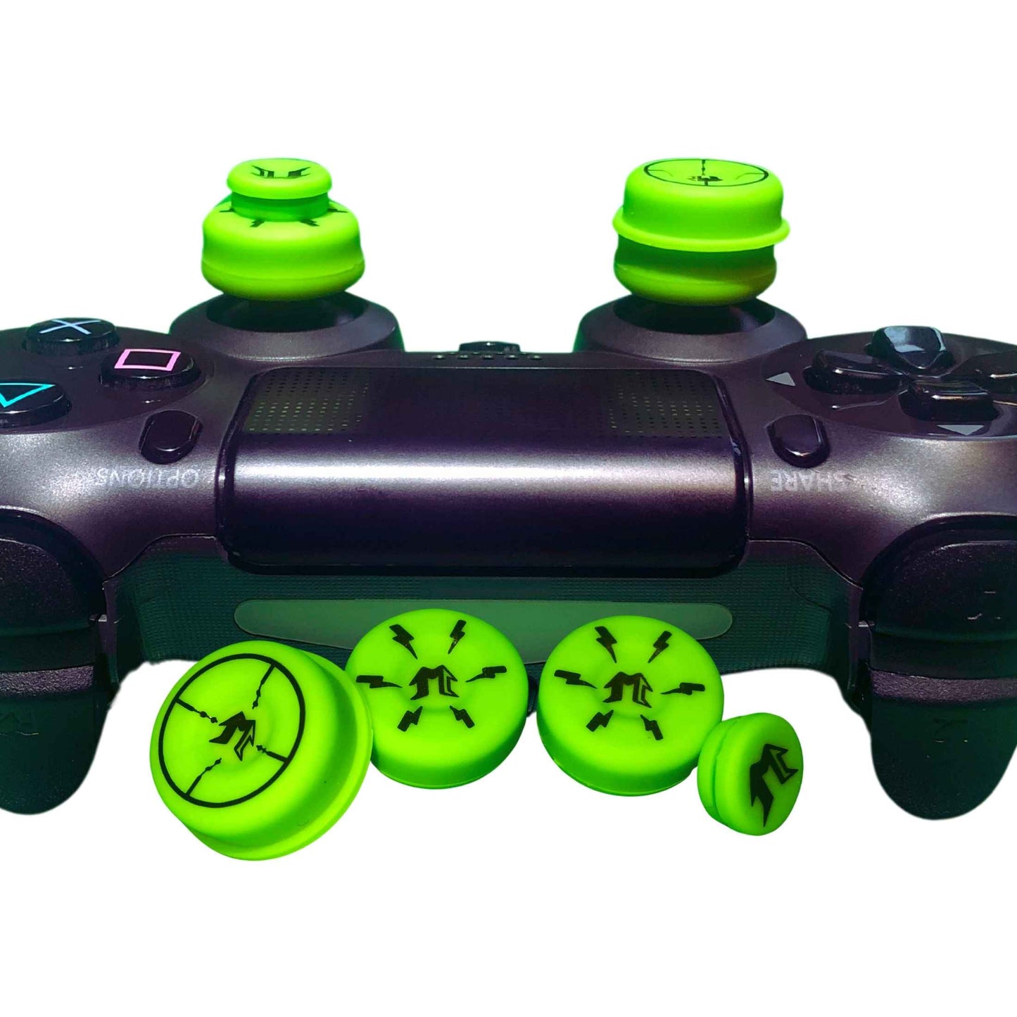 MagCon Gaming X4 Sniper Towers Kit | Performance Magnetic Thumbstick Grips and Extensions | For Xbox; PlayStation; Nintendo; PC; Handheld