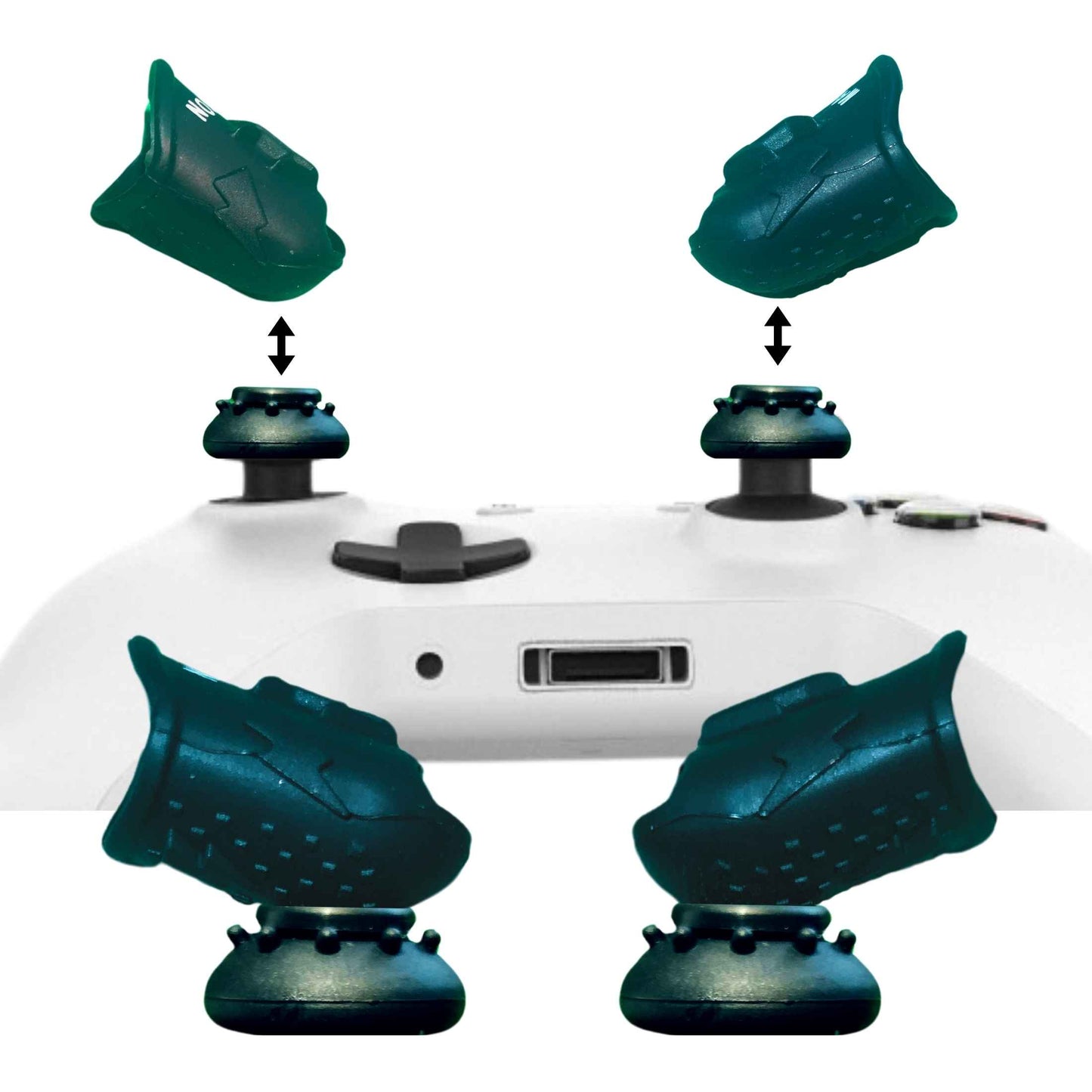 MagCon Gaming X4 Magnetic Grip Sleeve Kit | Performance Thumbstick Grips and Sleeves | For Xbox; PlayStation; Nintendo; PC; Handheld