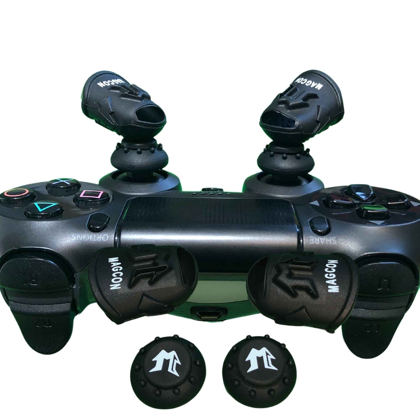 MagCon Gaming X4 Magnetic Grip Sleeve Kit | Performance Thumbstick Grips and Sleeves | For Xbox; PlayStation; Nintendo; PC; Handheld