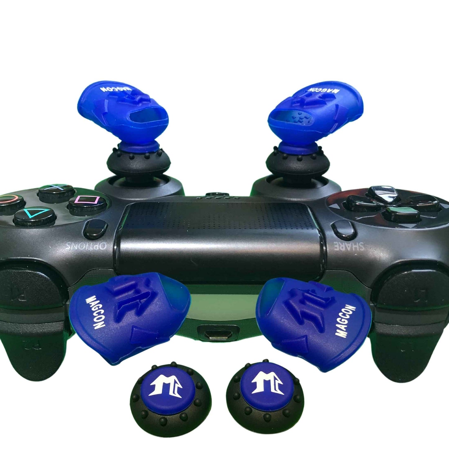 MagCon Gaming X4 Magnetic Grip Sleeve Kit | Performance Thumbstick Grips and Sleeves | For Xbox; PlayStation; Nintendo; PC; Handheld