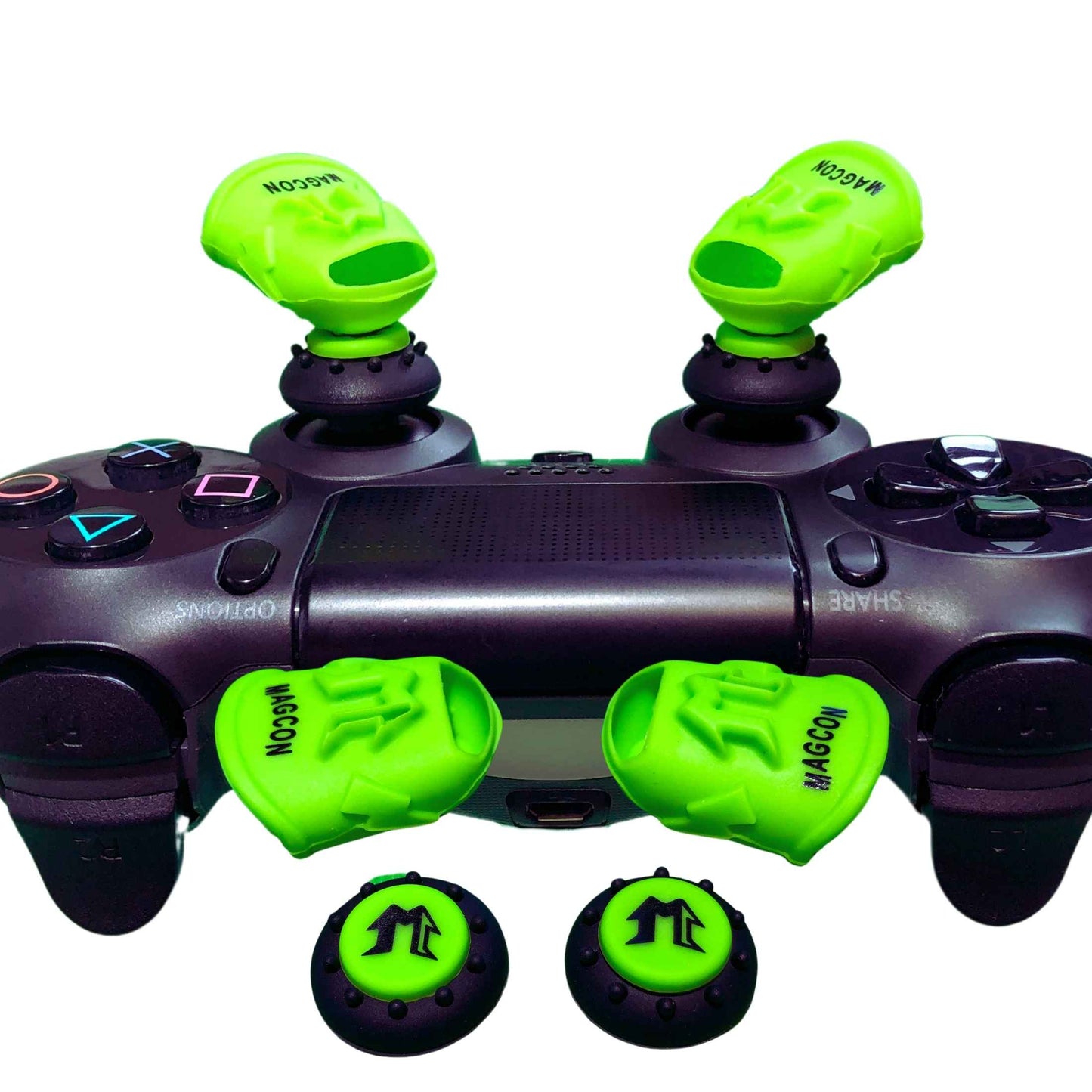 MagCon Gaming X4 Magnetic Grip Sleeve Kit | Performance Thumbstick Grips and Sleeves | For Xbox; PlayStation; Nintendo; PC; Handheld