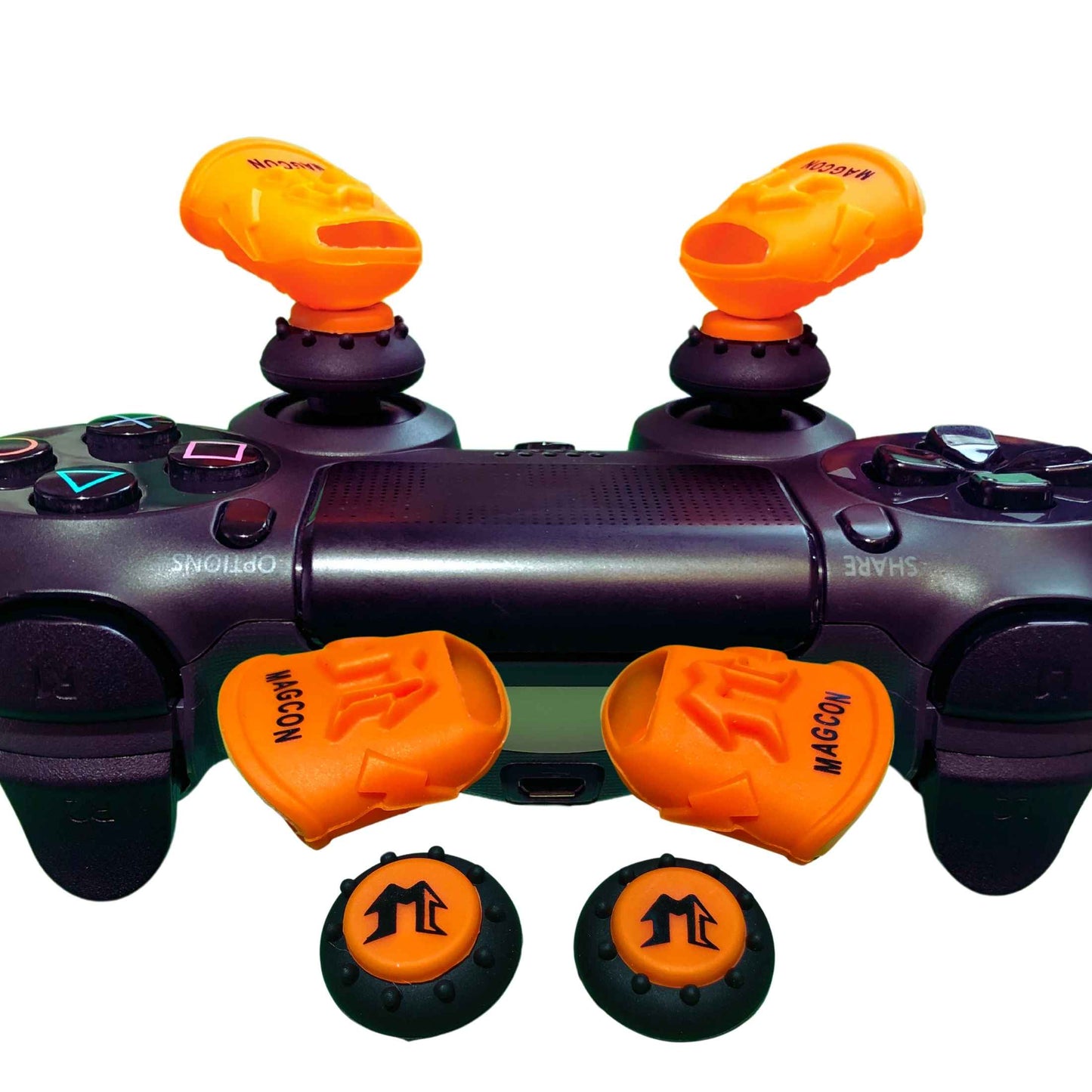 MagCon Gaming X4 Magnetic Grip Sleeve Kit | Performance Thumbstick Grips and Sleeves | For Xbox; PlayStation; Nintendo; PC; Handheld
