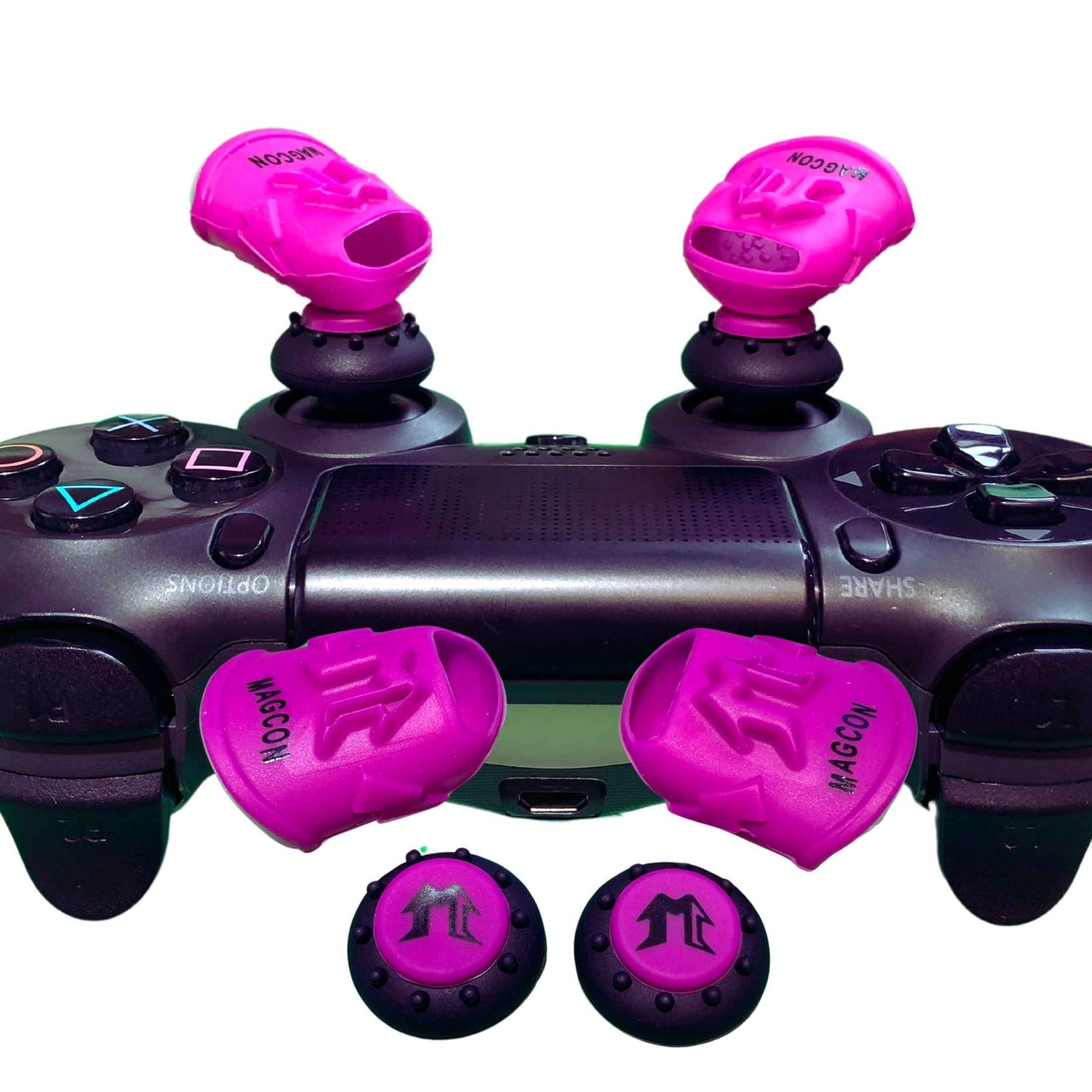 MagCon Gaming X4 Magnetic Grip Sleeve Kit | Performance Thumbstick Grips and Sleeves | For Xbox; PlayStation; Nintendo; PC; Handheld
