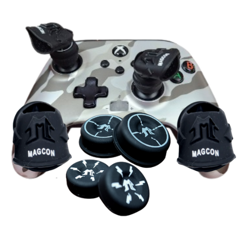 MagCon Gaming | X6 Magconpro FPS Kit | Gamer Thumb | Universal Thumbstick Grips | Performance Thumbstick Covers