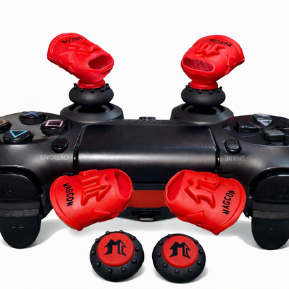 MagCon Gaming X4 Magnetic Grip Sleeve Kit | Performance Thumbstick Grips and Sleeves | For Xbox; PlayStation; Nintendo; PC; Handheld
