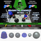 MagCon Gaming |  Magnetic Connect X6 Kit | Universal Thumbstick Grips | Performance Thumbstick Covers